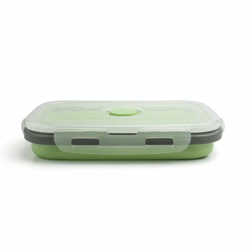 MEALFLEX – Collapsible Silicone Meal Prep Containers, Space-Saving Food Storage & Microwave Safe 5