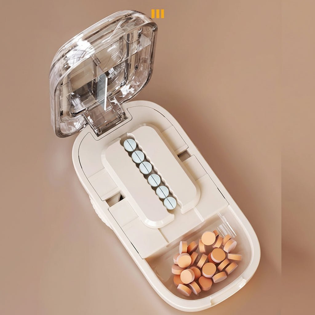 MEDICUT – Pill Cutter With Invisible Storage Box