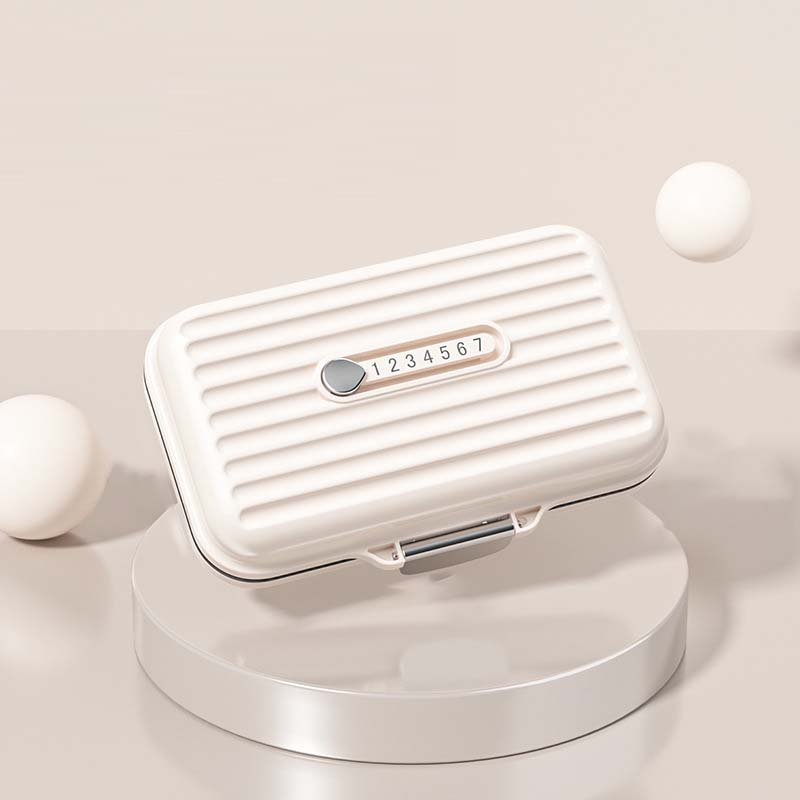 MediVault – Pastillero compacto con triple protección de sellado