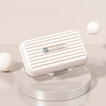 MediVault – Pastillero compacto con triple protección de sellado