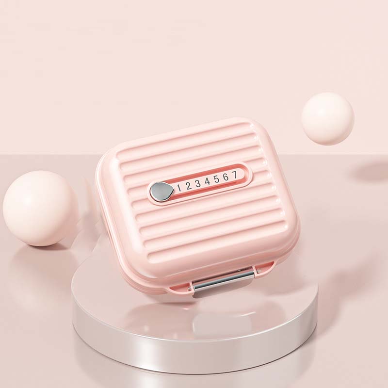 MediVault – Pastillero compacto con triple protección de sellado