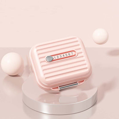 MediVault – Pastillero compacto con triple protección de sellado