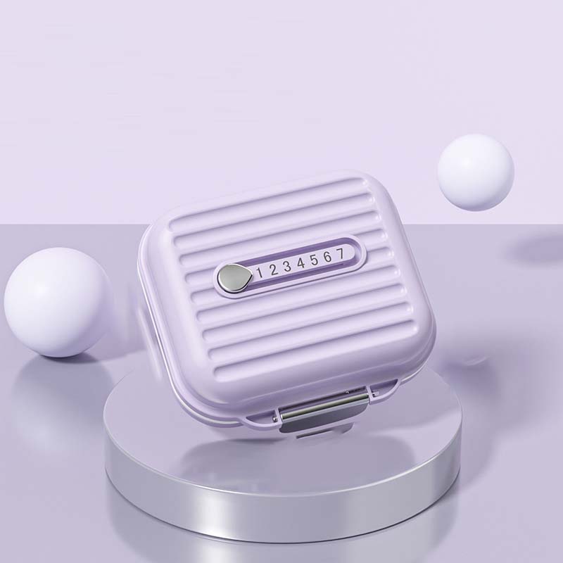 MediVault – Pastillero compacto con triple protección de sellado