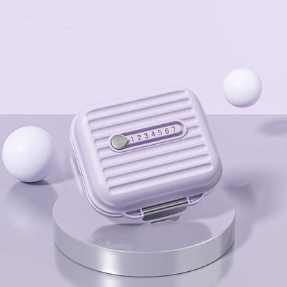 MediVault – Pastillero compacto con triple protección de sellado