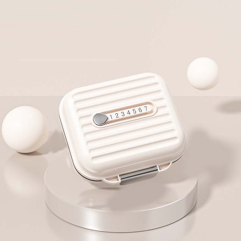 MediVault – Pastillero compacto con triple protección de sellado
