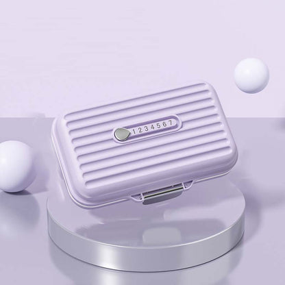 MediVault – Pastillero compacto con triple protección de sellado