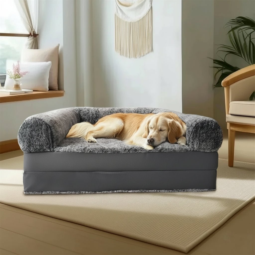 NAPISLAND – giant 180 cm dog bed for pets and owners 4