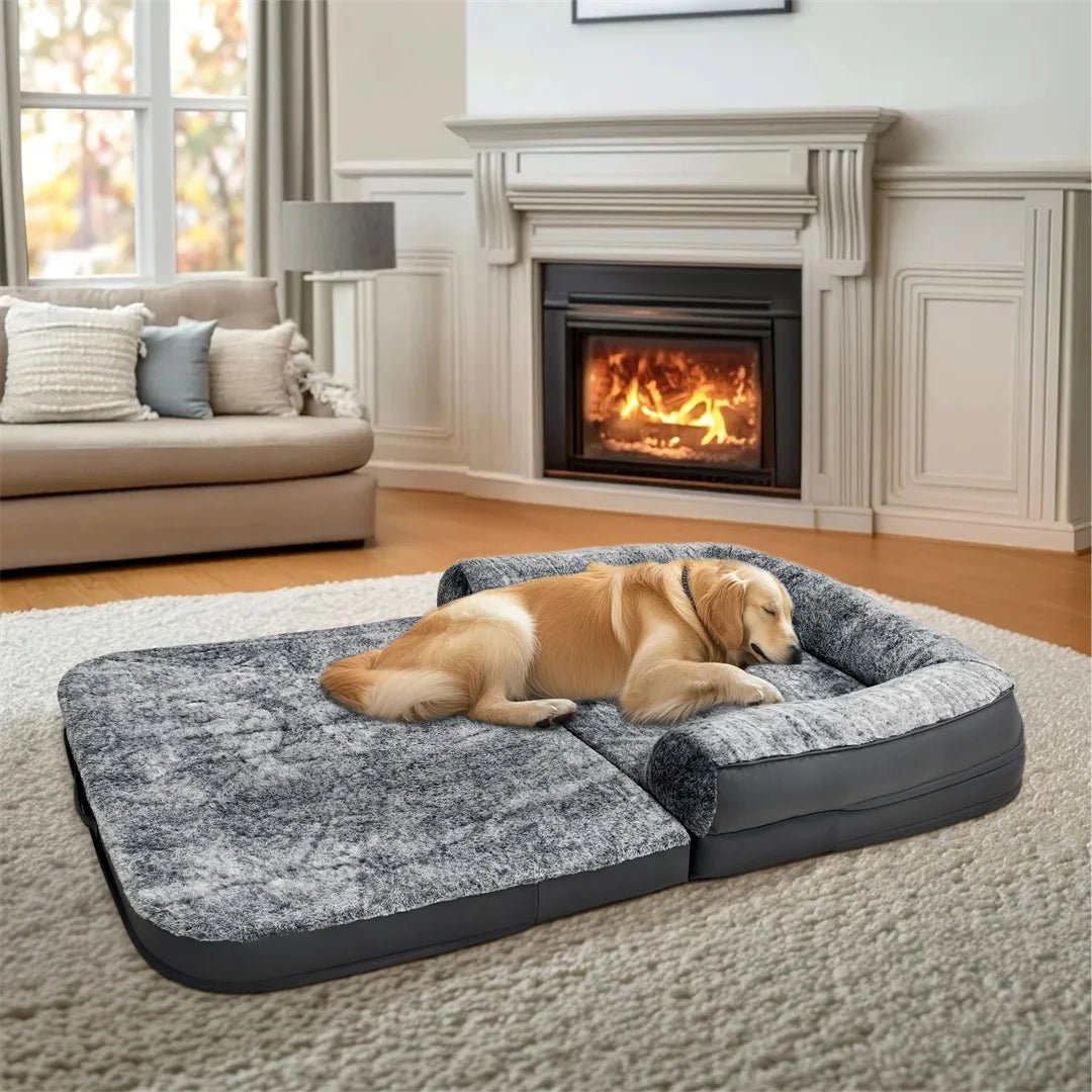 NAPISLAND – giant 180 cm dog bed for pets and owners 2