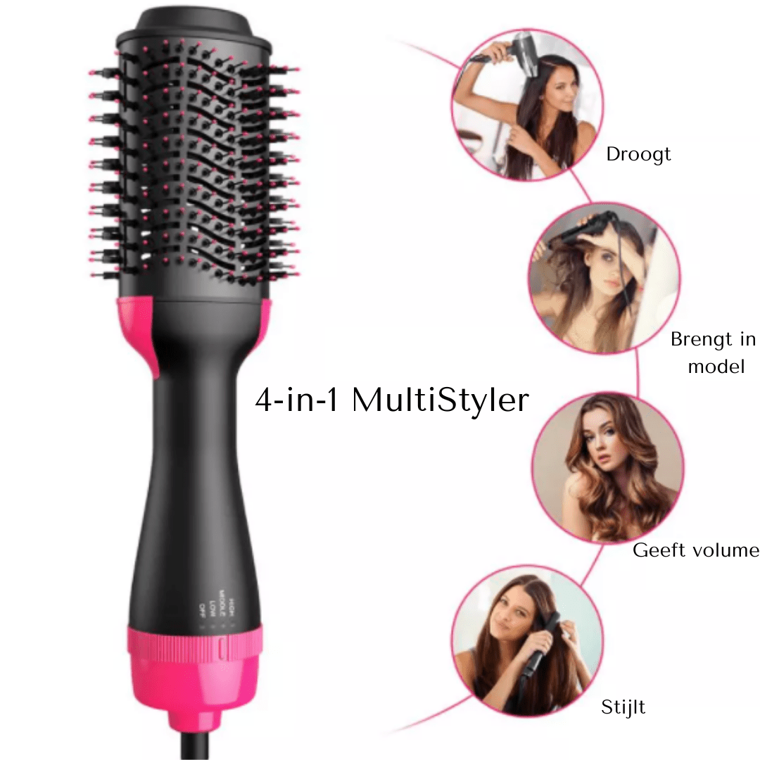  Mella Prostyle-4-in-1 hair dryer and hair dryer with 3 heat settings-2