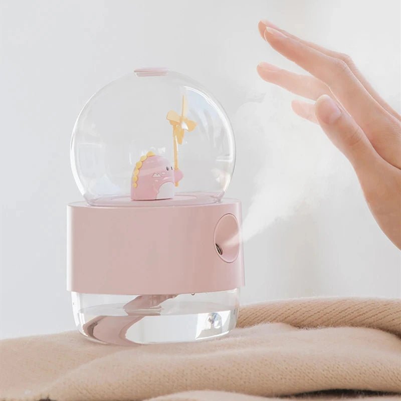 MELOMIST – Cute Wireless Rechargeable Humidifier with Music Box and Night Lamp 2