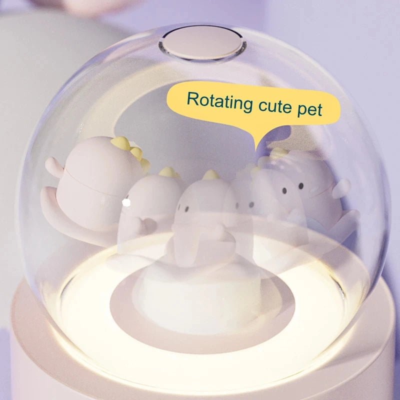 MELOMIST – Cute Wireless Rechargeable Humidifier with Music Box and Night Lamp 4