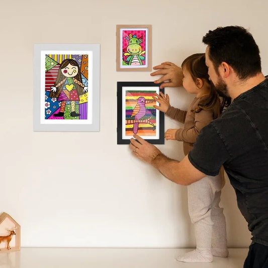 Memory Frame - Verwisselbaar frame voor kindertekeningen met ruimte voor 150 werken
