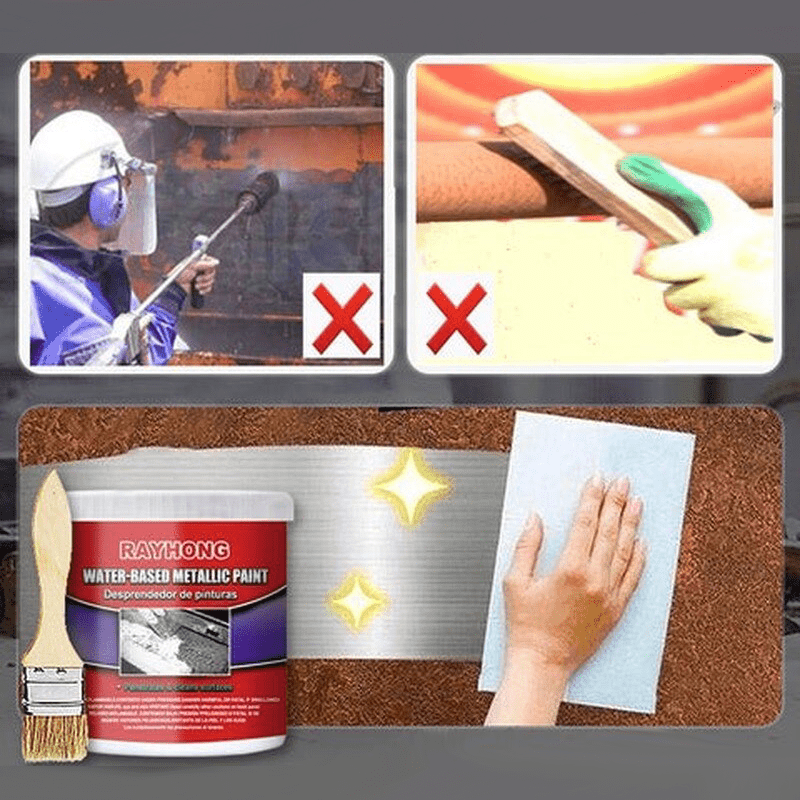 Water-Based Metal Rust Cleaner – Long-Lasting Protection, Available in 100ml & 300ml Sizes, Non-Toxic Formula for Easy Application-5