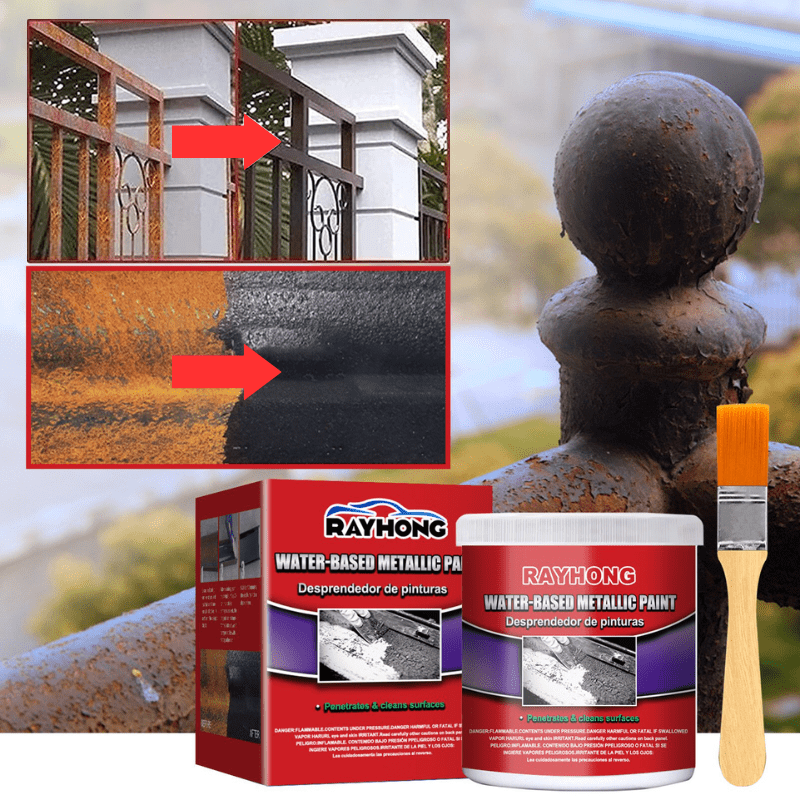 Water-Based Metal Rust Cleaner – Long-Lasting Protection, Available in 100ml & 300ml Sizes, Non-Toxic Formula for Easy Application-2