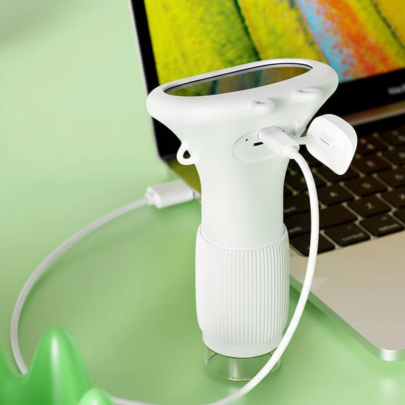 Mini Microscope for Kids - 1000X Magnification STEM Lab Tool, Portable & Durable 3