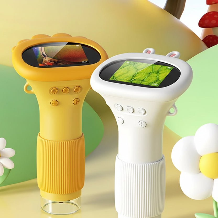Mini Microscope for Kids - 1000X Magnification STEM Lab Tool, Portable & Durable 2