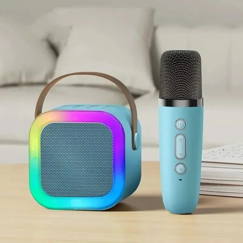 KaraokePro - Portable Karaoke Machine Set with Dual Wireless Microphones & RGB Lights 9