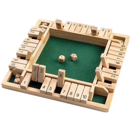 Shut the Box Dice Game – Promotes math skills 0