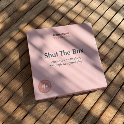 Shut the Box Dice Game – Promotes math skills 3