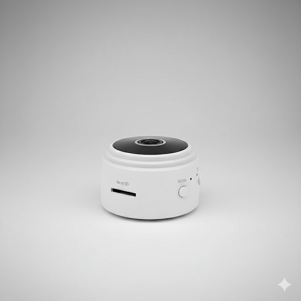 MINIGUARD CAM – 1080p Mini Camera met Magnetische Bevestiging & Nachtzicht