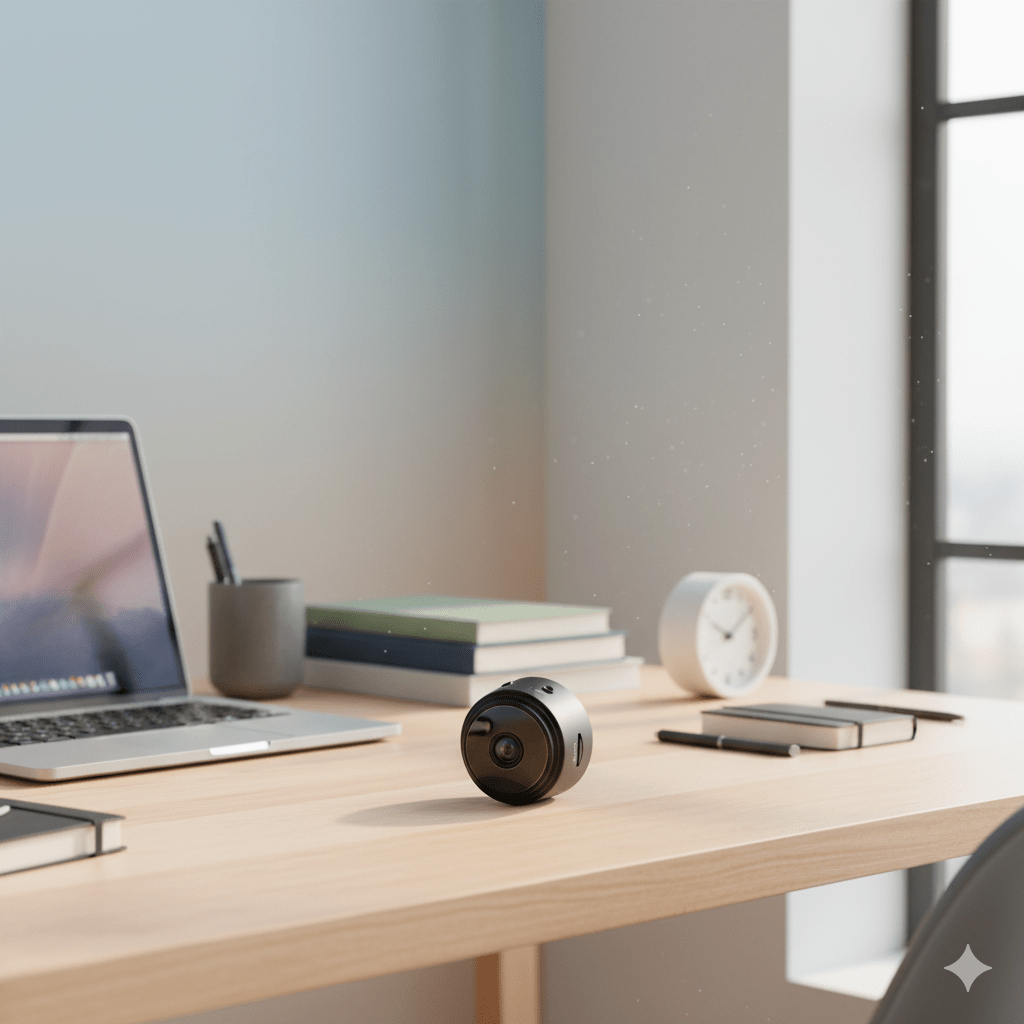 MINIGUARD CAM – 1080p Mini Camera met Magnetische Bevestiging & Nachtzicht