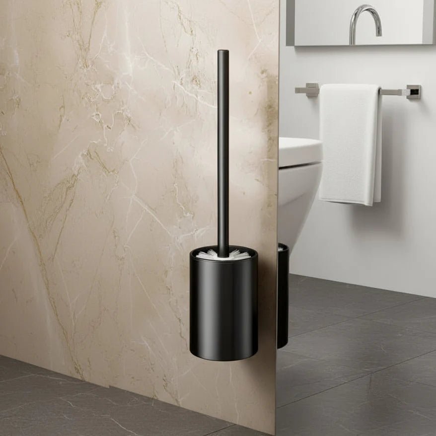 MINILOOP – Space-Saving Aluminum Toilet Brush Set for Modern Bathrooms