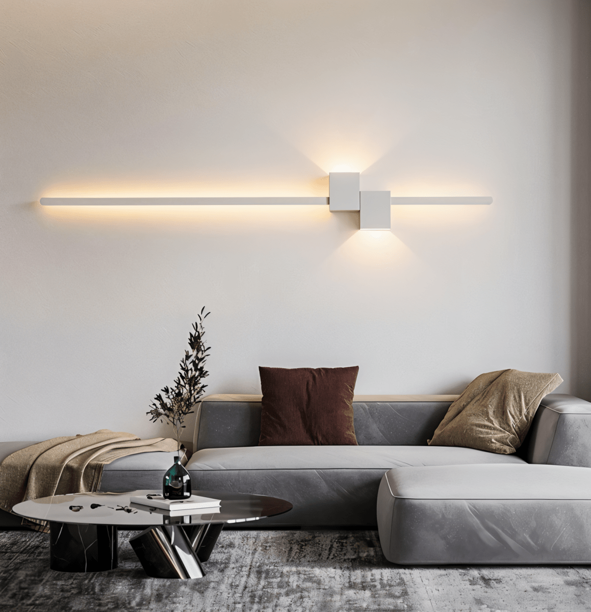 Minimalist LED Wall Light – The Line – Modern & Elegant Lighting