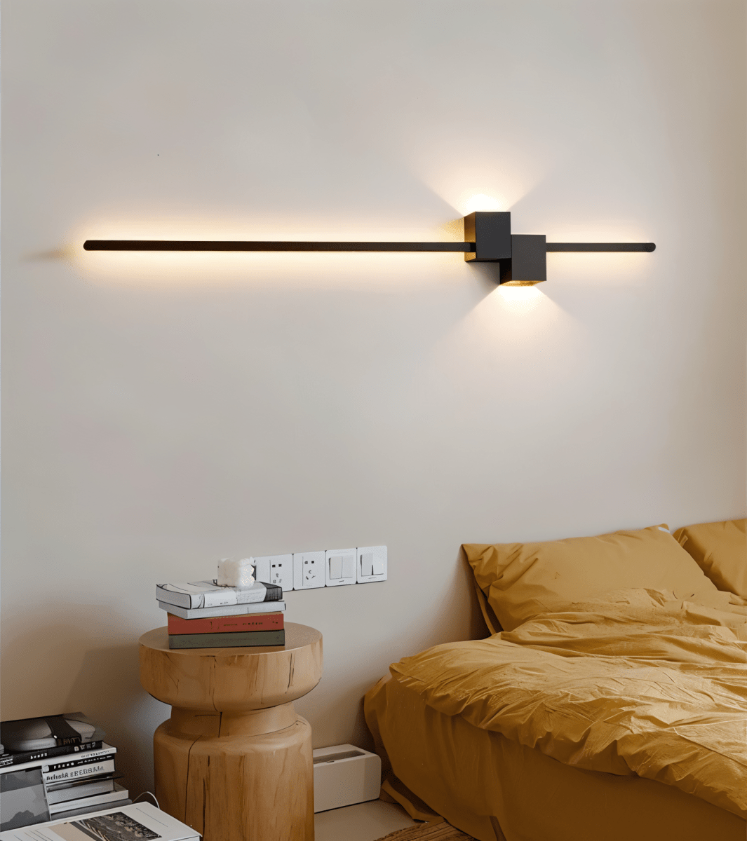 Minimalist LED Wall Light – The Line – Modern & Elegant Lighting