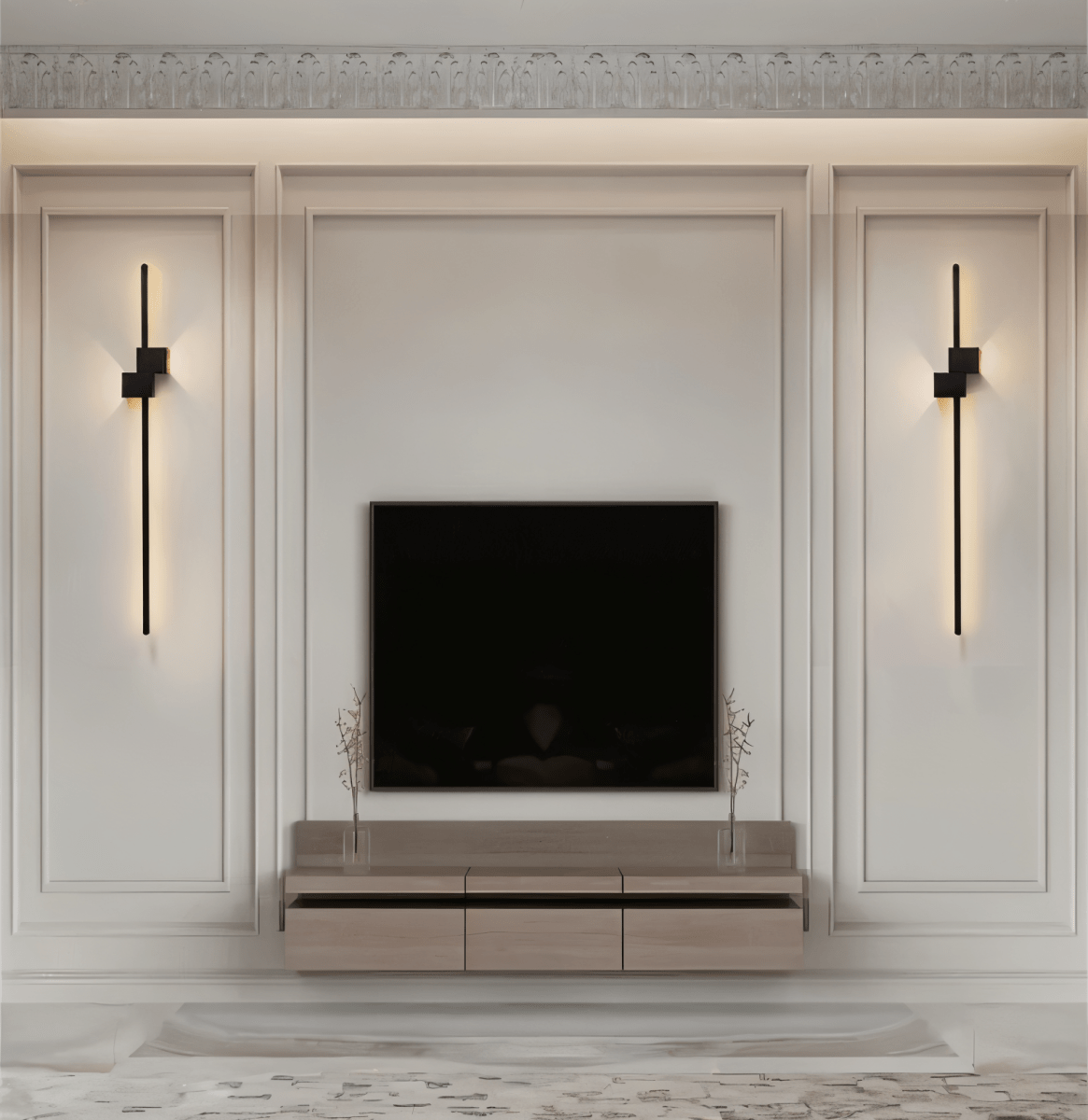 Minimalist LED Wall Light – The Line – Modern & Elegant Lighting