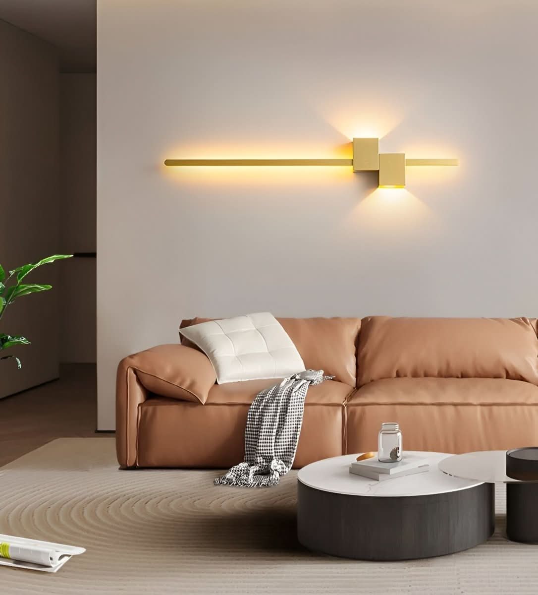 Minimalist LED Wall Light – The Line – Modern & Elegant Lighting