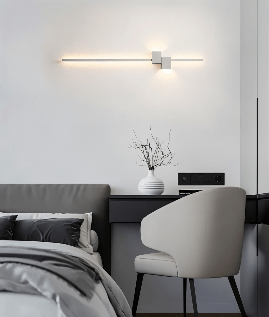 Lámpara de pared LED minimalista – The Line – Iluminación moderna y elegante