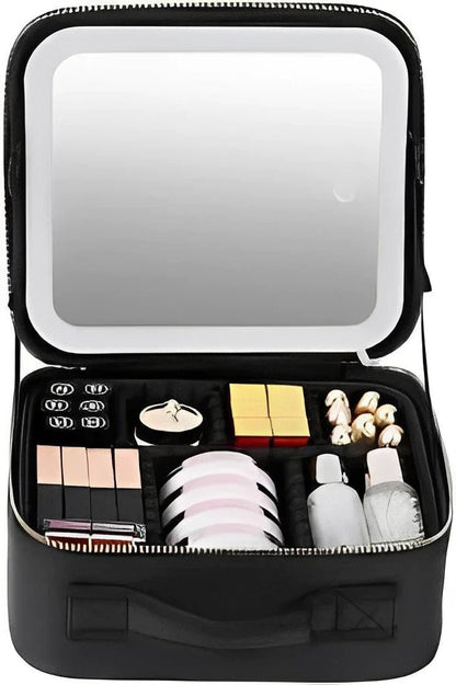  Mirrorglam - make -up bag with LED levels and adjustable brightness-5
