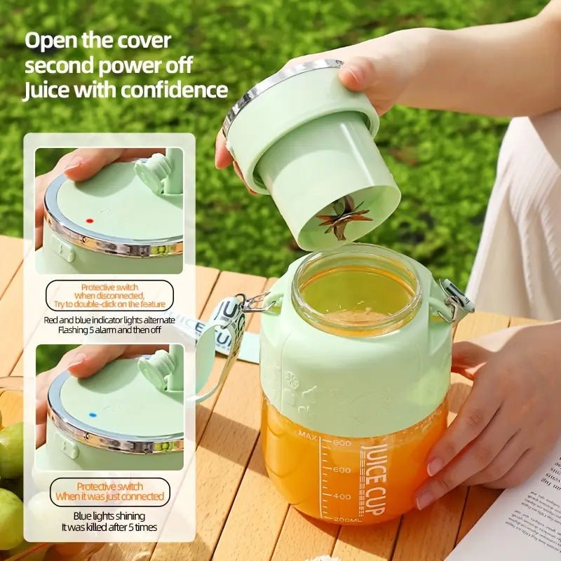BlendGo 800 - Portable Blender with 10-Blade Technology for Smoothies 4