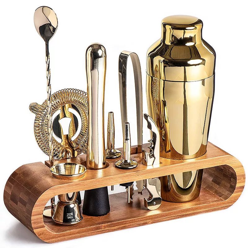 Luxmix barset-10-part cocktail set made of stainless steel for stylish drinks 8