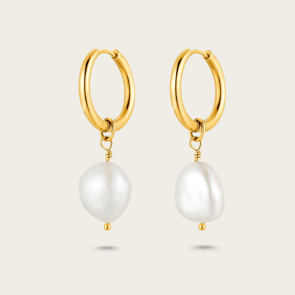 Ocean Drop omkeerbare parel oorbellen