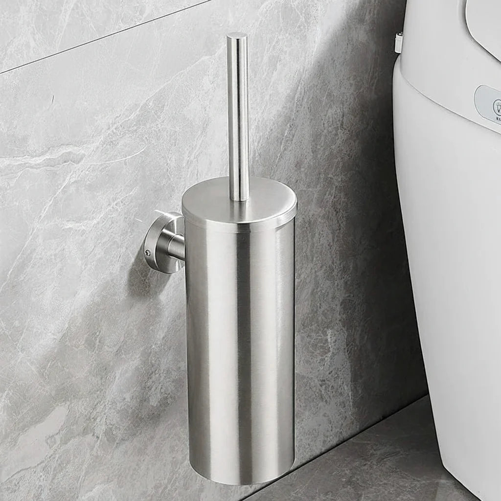 MODLOO STEEL – Elegantná súprava na čistenie toalety z nehrdzavejúcej ocele pre moderné kúpeľne