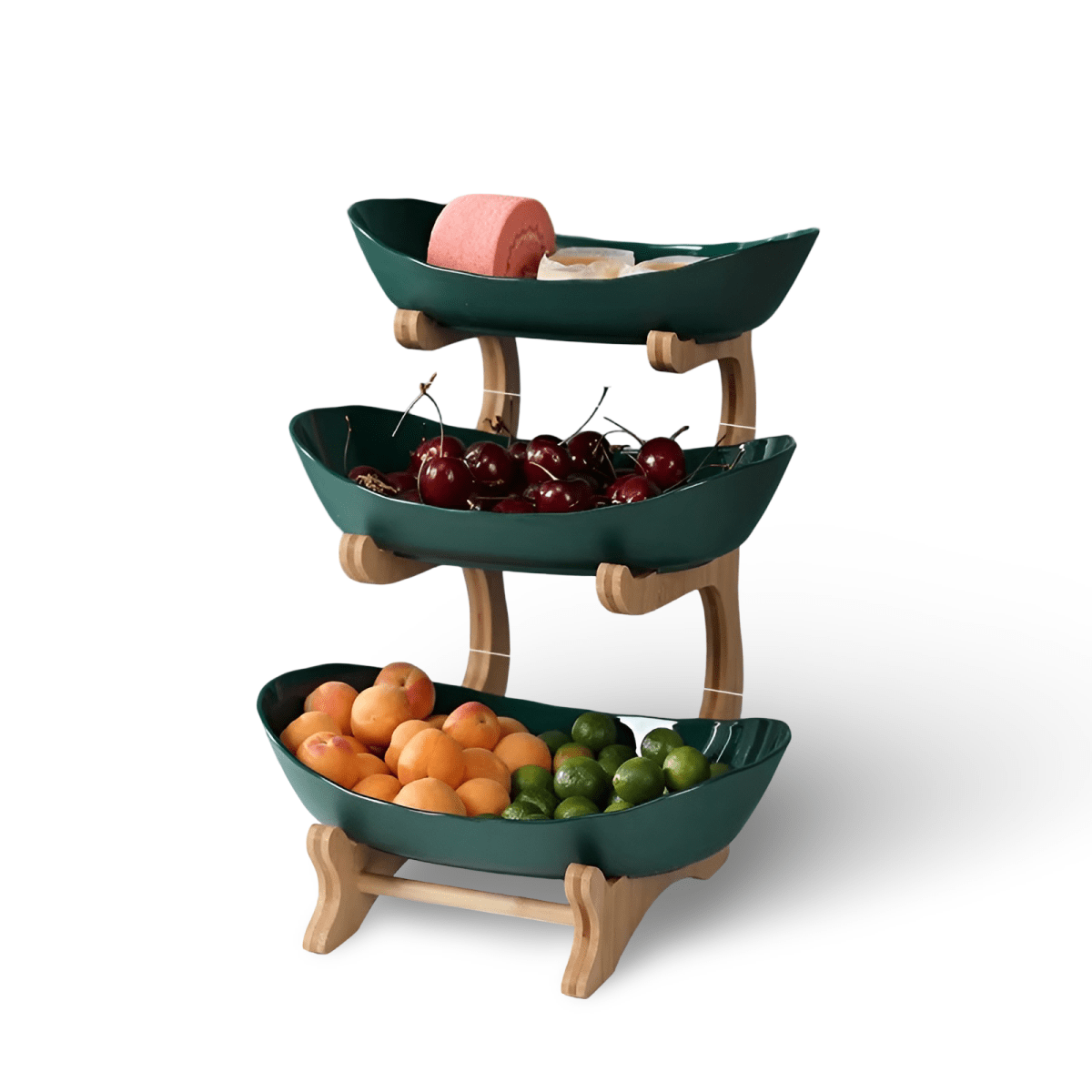 NATURSTACK – Multi-Tiered Wooden Fruit Bowl for Modern Kitchen Storage 11