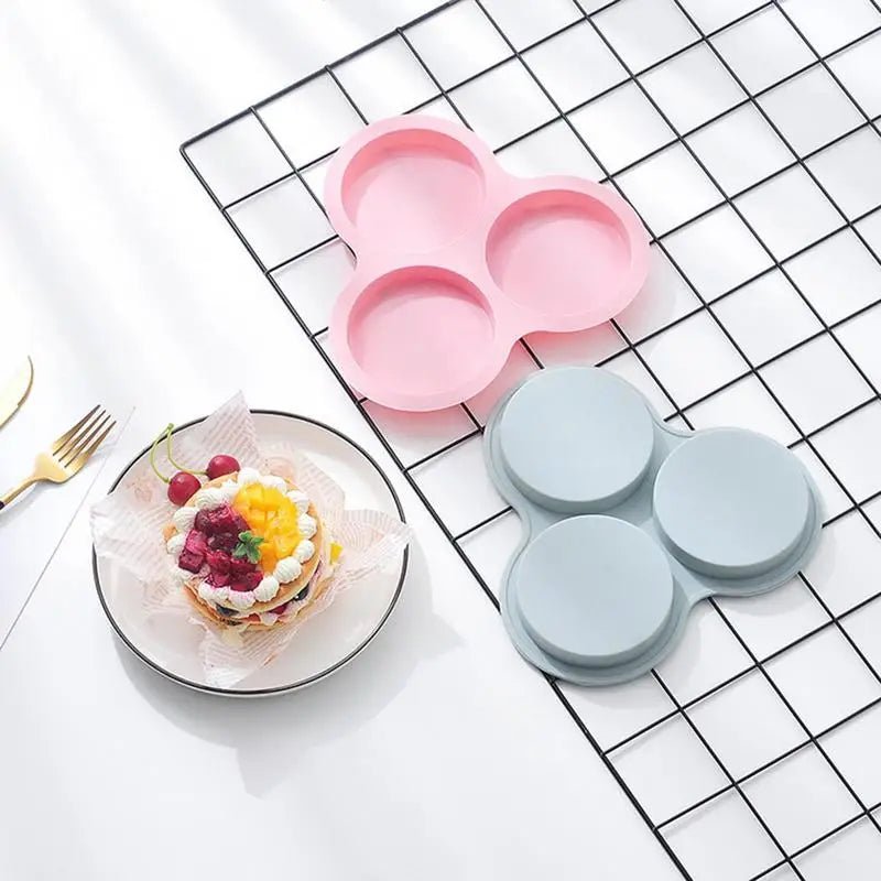 MORNINGSERVE – Stampo per uova in silicone per friggitrice ad aria con 3 cavità per colazioni facili