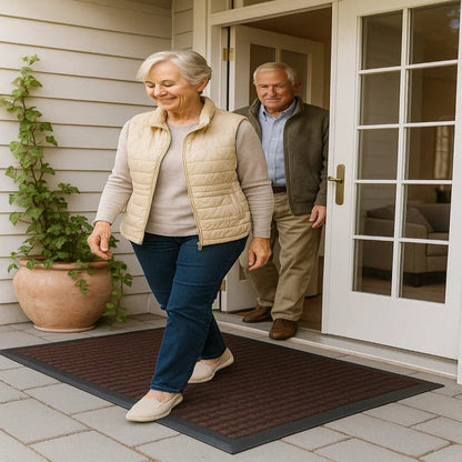 MUDSCRAPE – Heavy-Duty Anti-Slip Doormat for Dirt Trapping