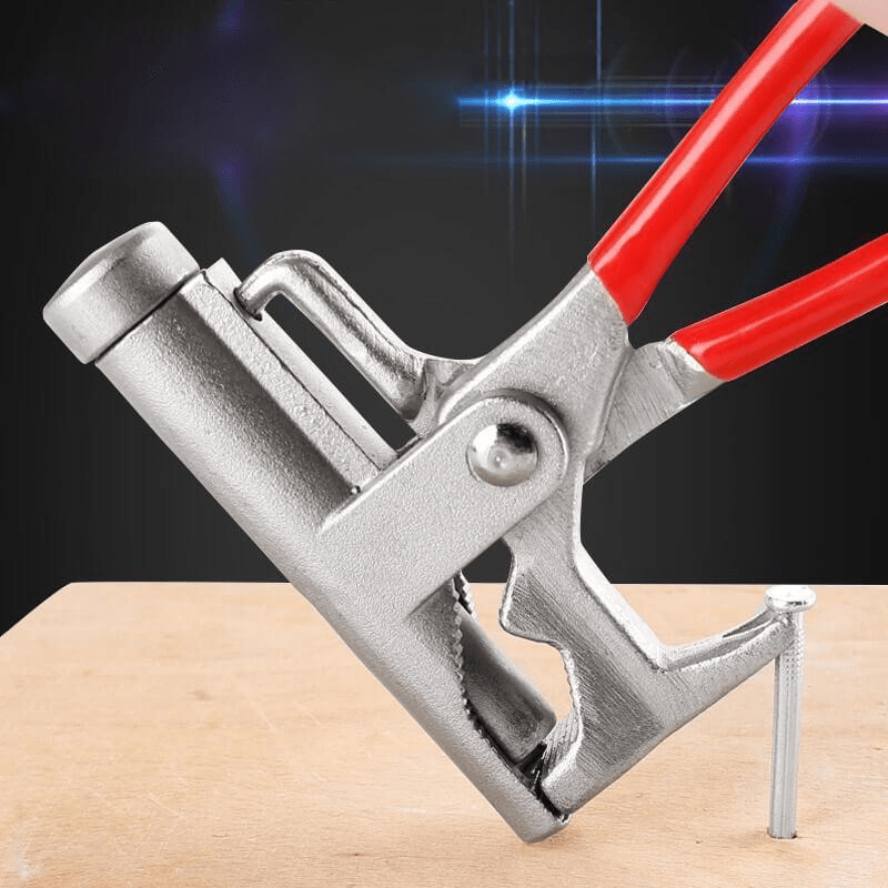 Multi-Functional Hammer Tool with Screwdriver and Pliers – Ergonomic Design, Durable Stainless Steel, Red, 20.5 x 11 x 2.2 cm-3