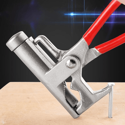 Multi-Functional Hammer Tool with Screwdriver and Pliers – Ergonomic Design, Durable Stainless Steel, Red, 20.5 x 11 x 2.2 cm-3