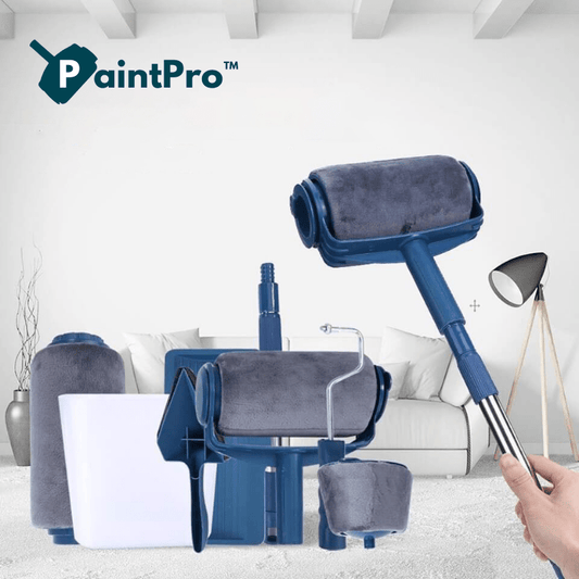 Multifunctional Paint Roller Kit with Extension Poles and Precision Brush – Fast, Easy Painting Solution for Home Renovation-1