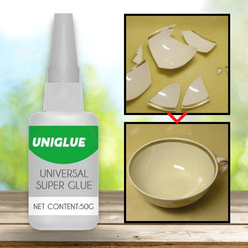 Multifunctional Super Glue - Fast-Drying Super Adhesive for All Surfaces, 50ml, Clear, Non-Toxic Formula-5