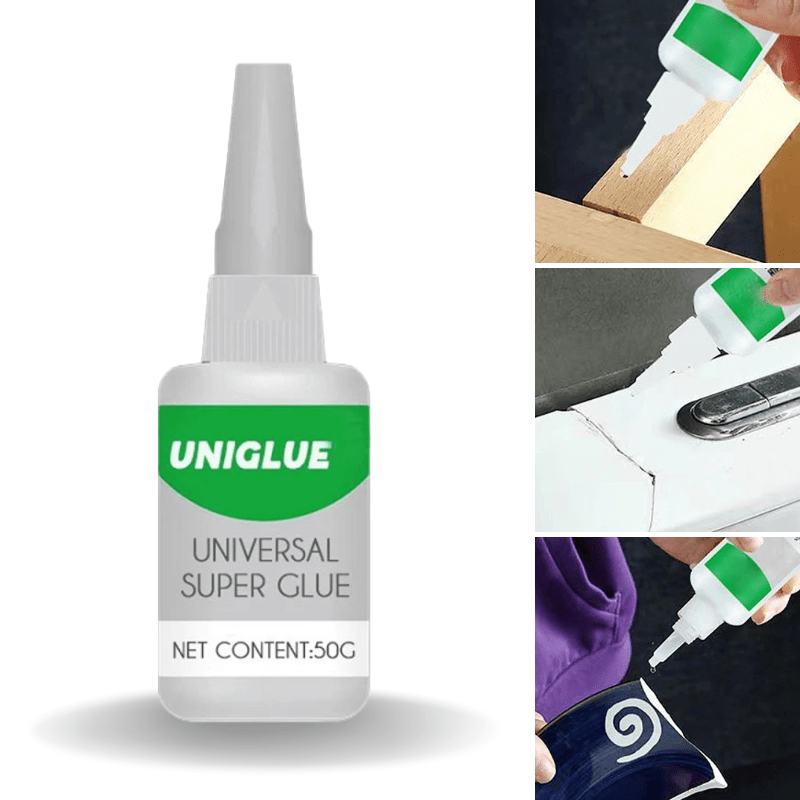 Multifunctional Super Glue - Fast-Drying Super Adhesive for All Surfaces, 50ml, Clear, Non-Toxic Formula-1
