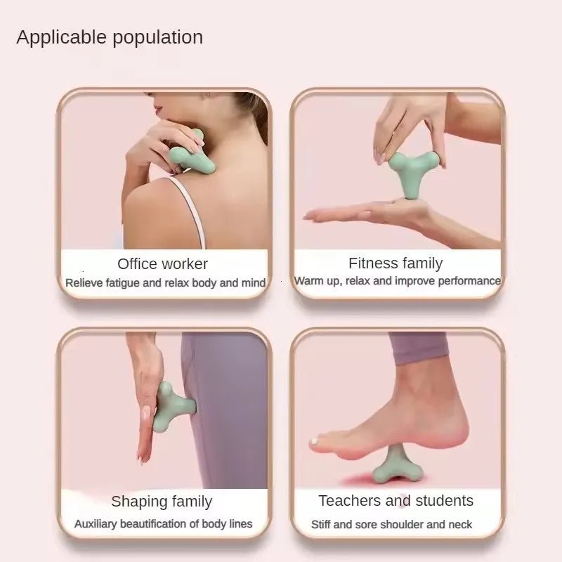 FASCIAFOUR – Deep Tissue Four Corner Massage Ball for Muscle Recovery 7