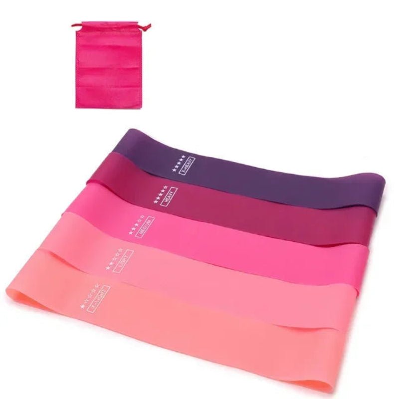 FITLOOPS – Resistance Bands Set with 5 Strength Levels 2