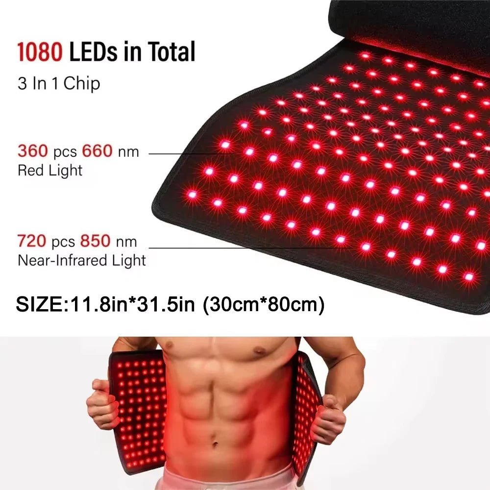 REDTHERA – Red Light Therapy Heating Pad for Deep Muscle Relief 2