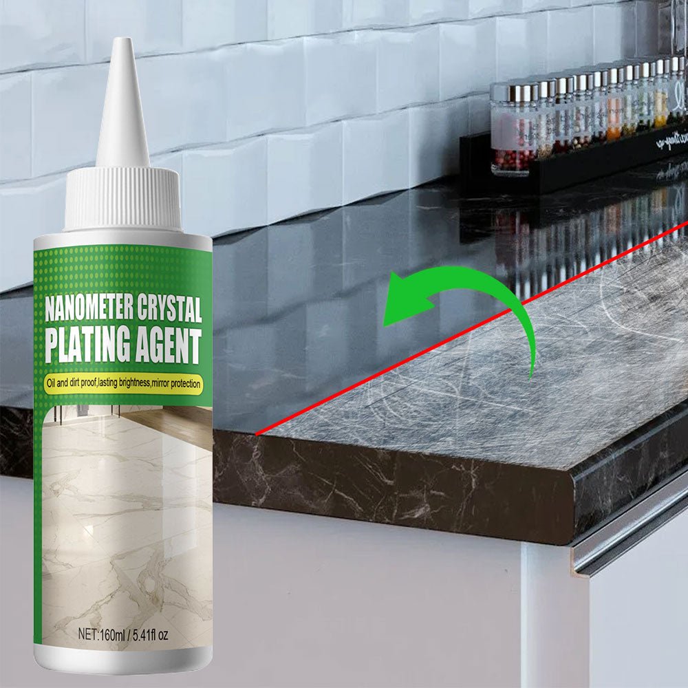 Stone Nanocrystals Coating for All Stone Surfaces – 160ml Transparent High-Gloss Finish, Safe for Food Areas-1