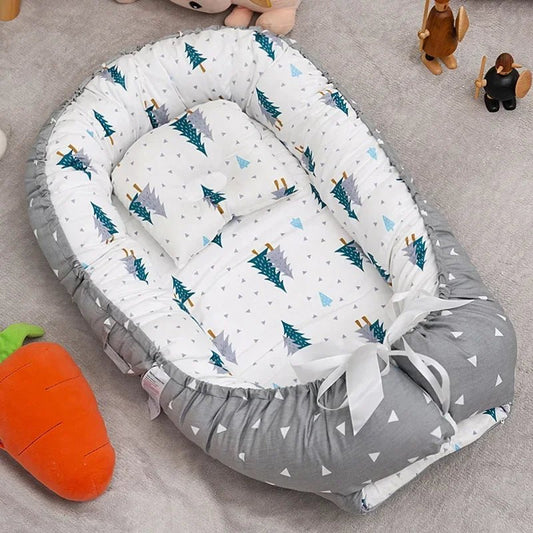 NapNest - Lettino pieghevole per bambini con sponde traspiranti per viaggi e casa