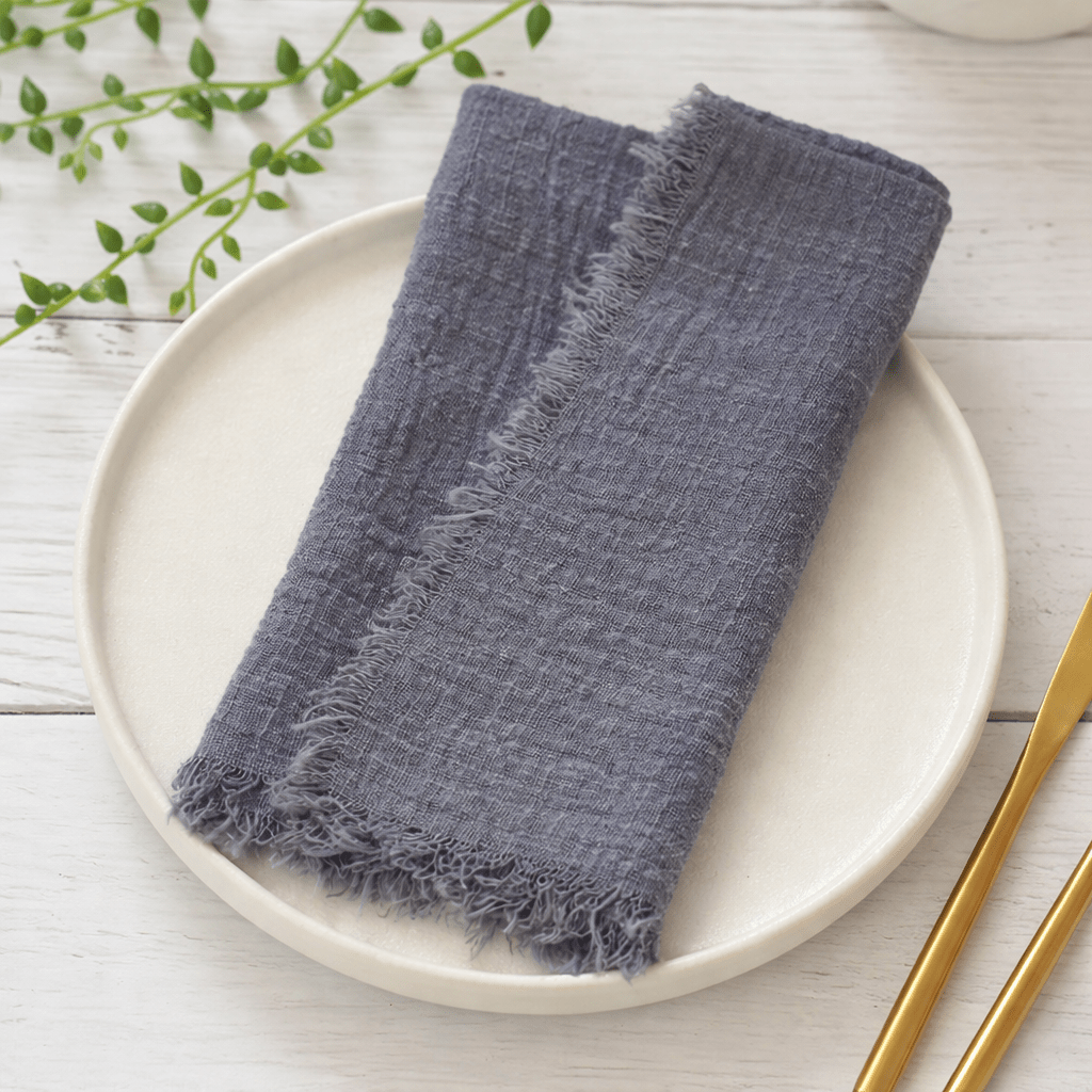 NATURAGAUSE – Rustic Cotton Gauze Napkins for Vintage Table Decor